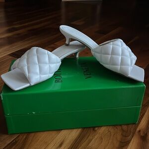 Bottega Veneta Padded Slide Sandals, NEW